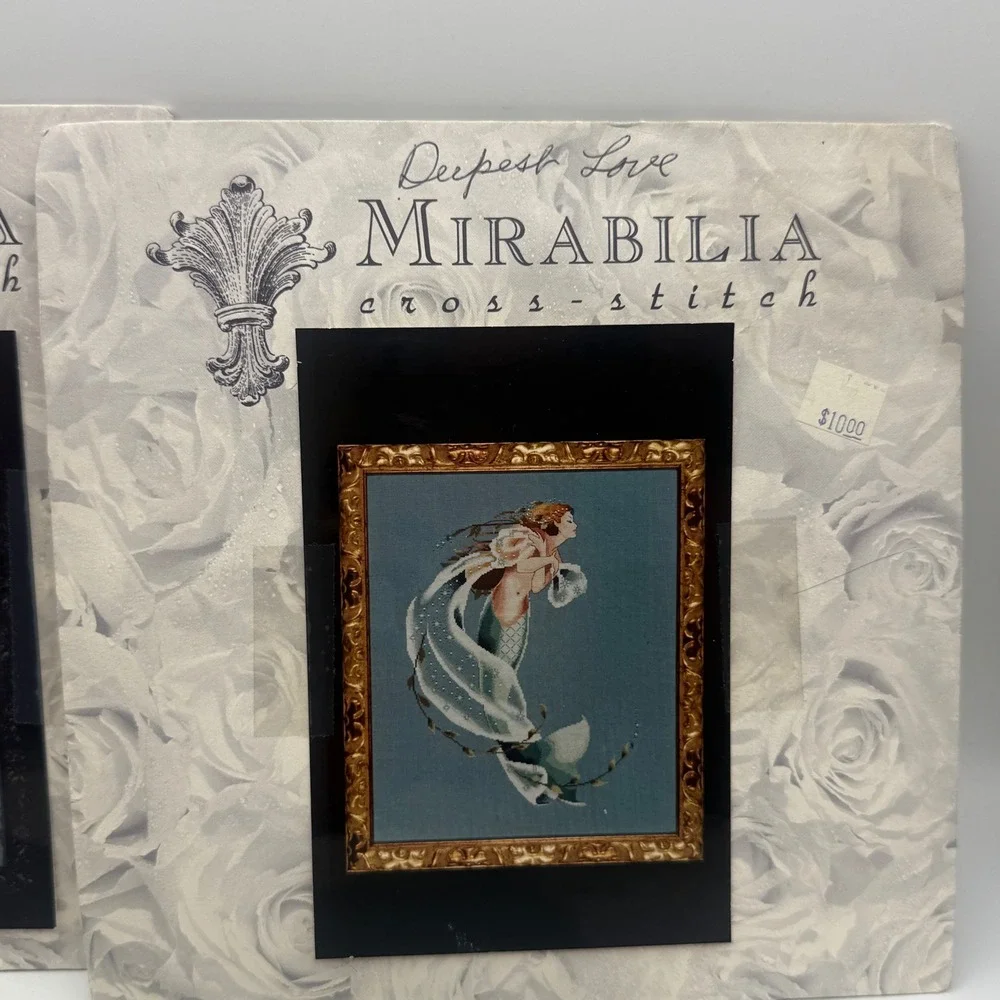Mirabilia‎ Cross Stitch Patterns Blue Deepest Love & Midsummer Night Fairy